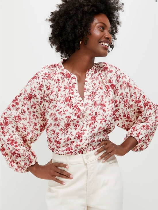 Tuckernuck Tops - NWT tuckernuck sawyer pomegranate blouse